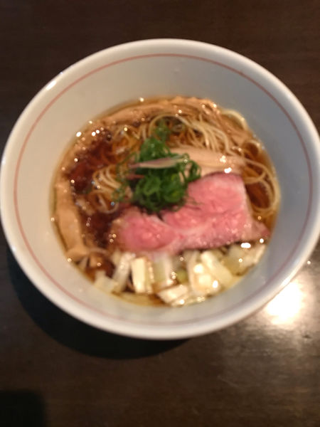 「虎徹そば・醤油味、細麺 800円」@麺や 虎徹の写真