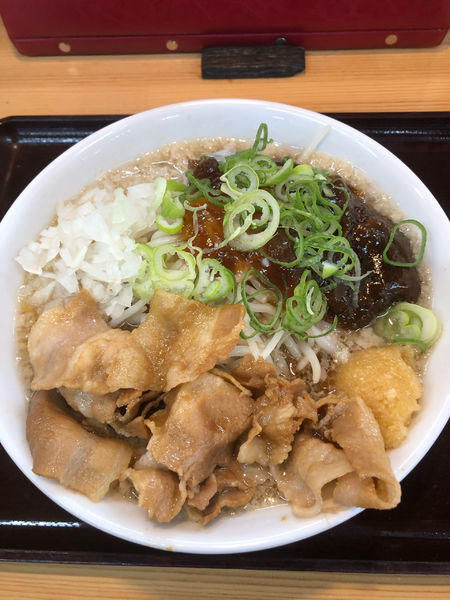 「紅の豚710円+税」@らーめん 八幡屋の写真