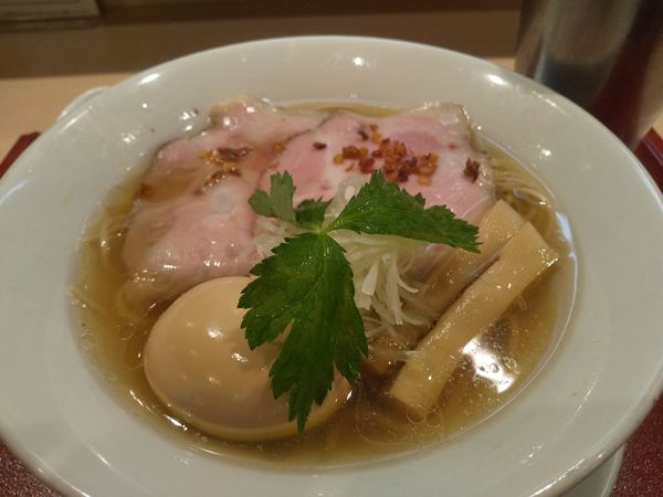 「味玉金色貝そば950円」@燃えよ麺助の写真