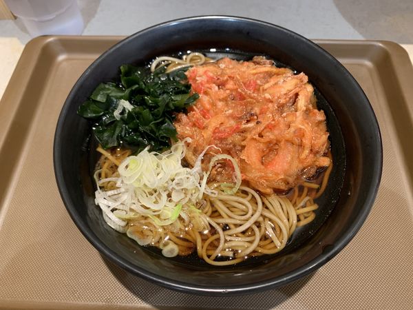 「紅生姜天そば 430円」@名代 富士そば 秋葉原電気街店の写真