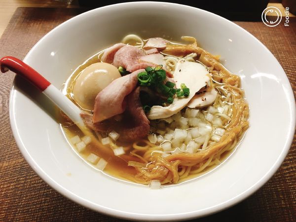 「限定　煮干中華蕎麦」@芛堂寺の写真