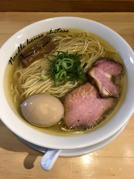 「塩　煮玉子」@麺庵ちとせの写真