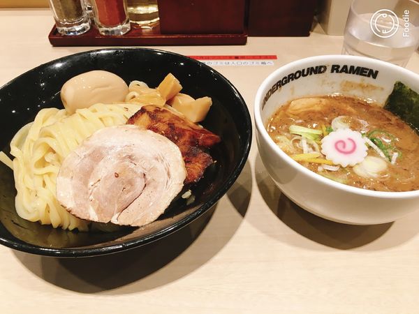 「特製つけ麺（濃厚）」@UNDERGROUND RAMEN 頑者 コクーンシティさいたま新都心店の写真