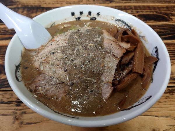 「ごくにぼMAX」@長尾中華そば 西バイパス店の写真