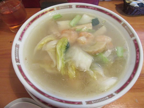 「海老そば（９９０円）」@中国飯店 珍来の写真