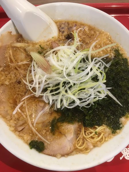 「あご煮干し醤油ラーメン770円（LINEクーポン価格）」@ラーメン魁力屋 イオンモール浦和美園店の写真