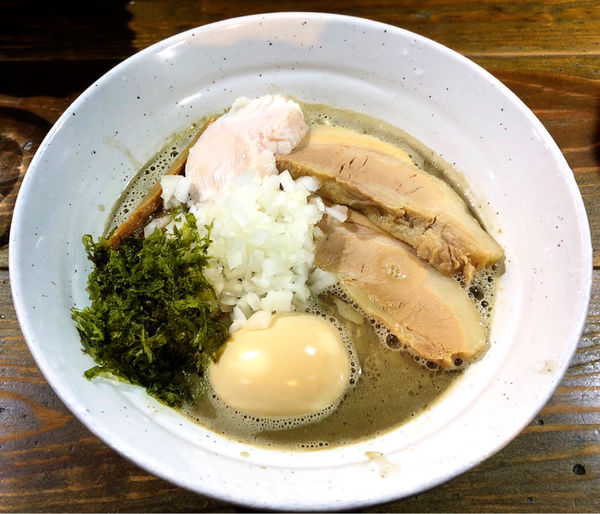 「【期間限定】味玉濃厚煮干」@ラーメン屋ジョンの写真