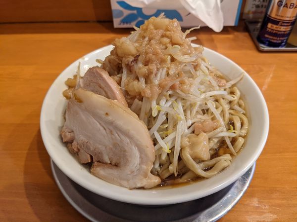 「大らーめん　８００円」@麺屋穴場の写真