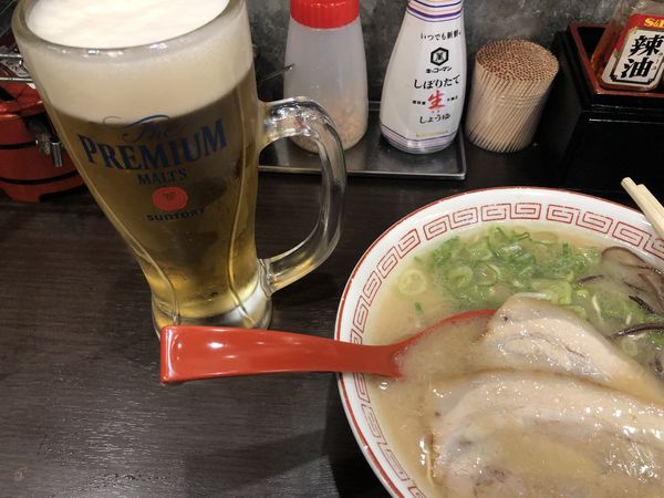 「ラーメン」@博多らーめん 濱田屋 北千住店の写真