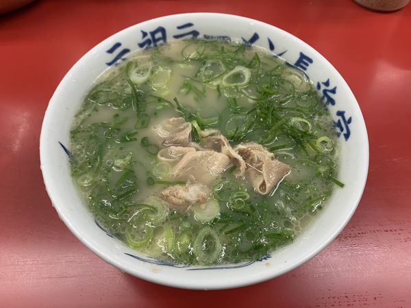 「ラーメン 600円」@元祖ラーメン 長浜家の写真