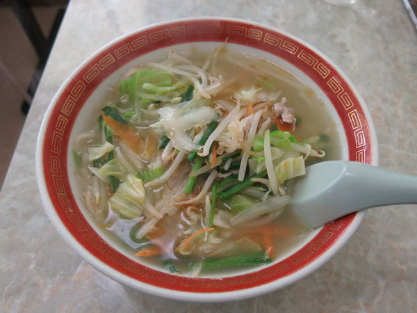 「タンメン:750円」@菊水軒の写真