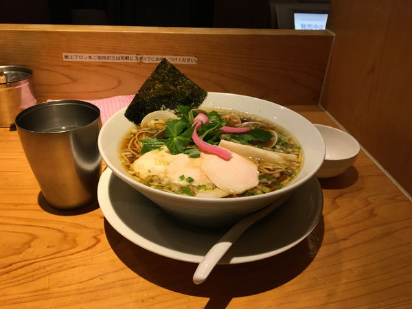 「蛤SOBA」@Ginza Noodles むぎとオリーブの写真