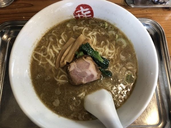 「中華そば小　800円」@中華そば まるきの写真