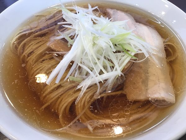 「限定　秋刀魚煮干塩そば800円」@中華そばイデタの写真