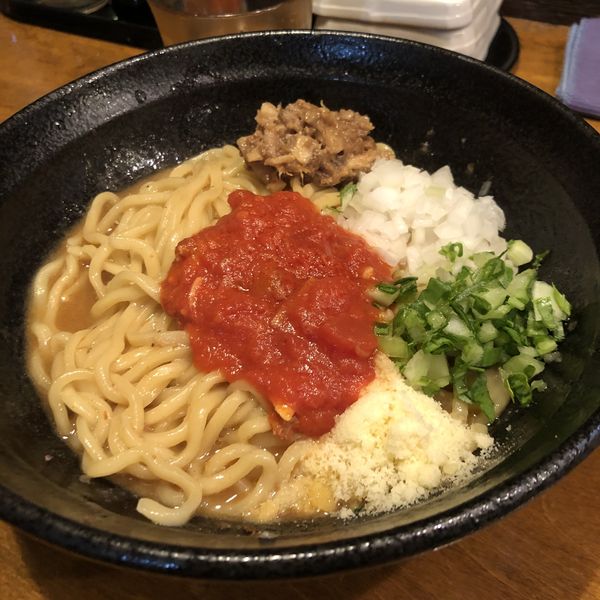 「特製えびまぜそば」@はりけんラーメンの写真