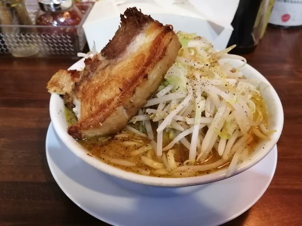 「男気カリー＋野菜増し」@まるはち 春日井店の写真