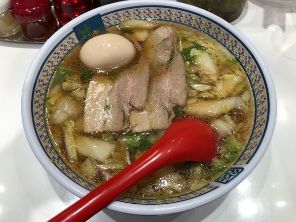 「煮玉子ラーメン」@どうとんぼり神座 エキマルシェ新大阪店の写真