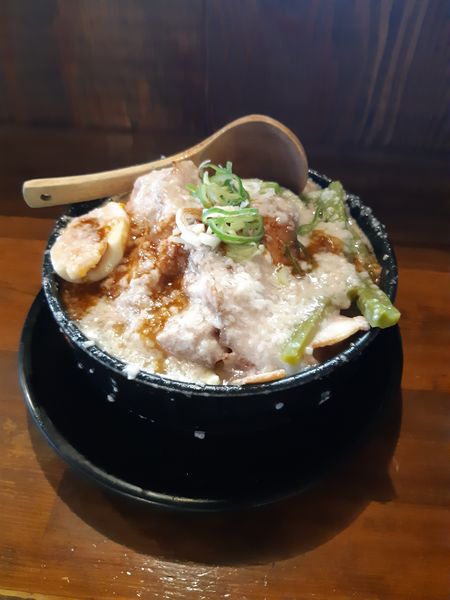 「肉増し我流らーめん 1000円+大盛り」@麺 池谷精肉店の写真