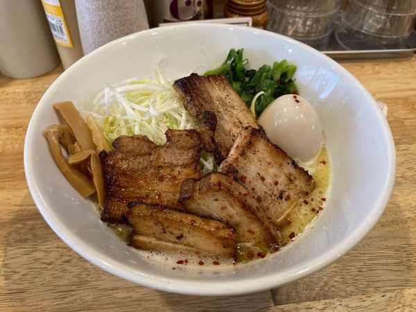 「鳥ボタ」@麺屋三喜の写真