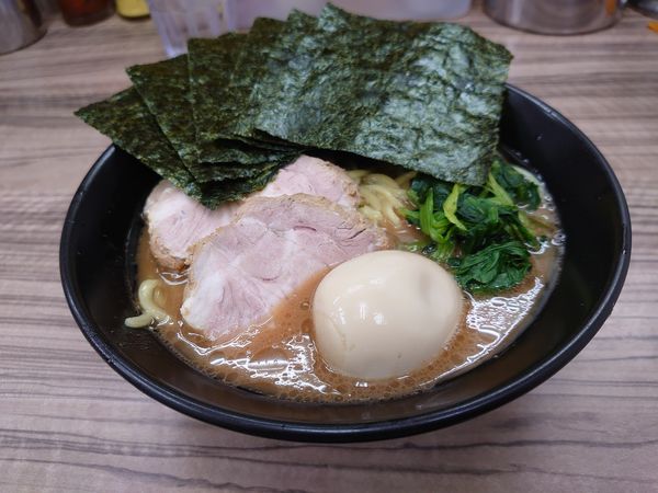 「川越得ラーメン」@家系らーめん 武蔵家 川越店の写真