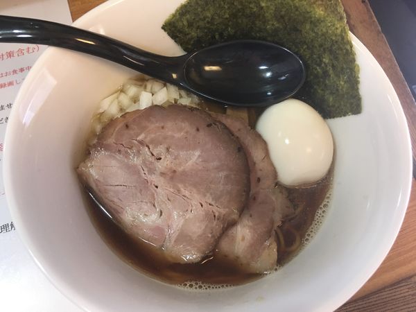 「煮干しらーめん＋味玉」@いのうえの写真