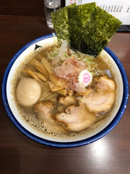 「特製中華そば　1050円」@つけめん 玉 本店の写真