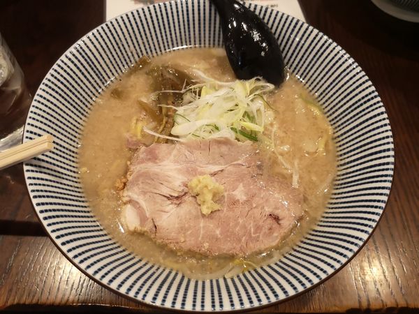 「味噌ラーメン800円」@灼味噌らーめん 八堂八の写真
