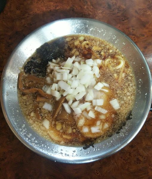 「玉ねぎ中華そば（￥780）」@らーめん 勝 燕三条店の写真