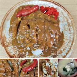 ウインナー付きチキンカツカレー　800円