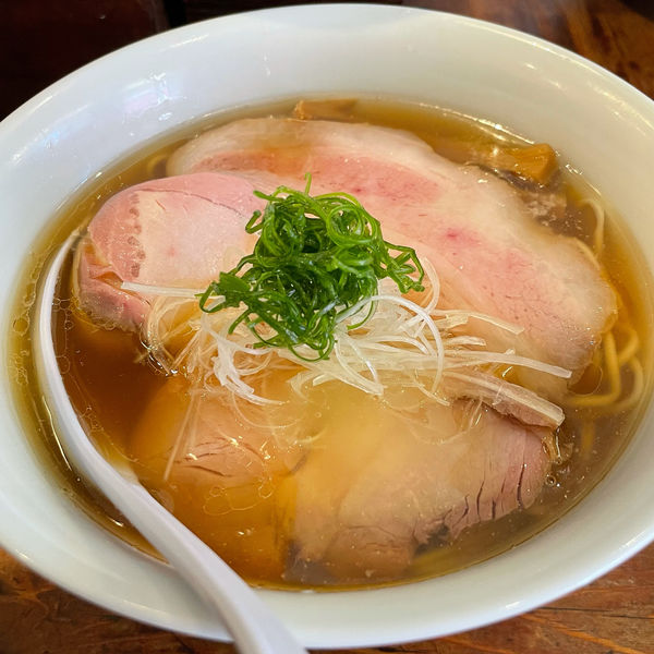 「味玉煮干しそば」@中華そば しば田の写真