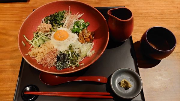 「ぶっかけ蕎麦」@蕎麦 蘇枋の写真