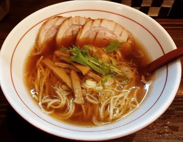 「追い鰹醤油ら～めん」@らぁ麺や 百代の写真