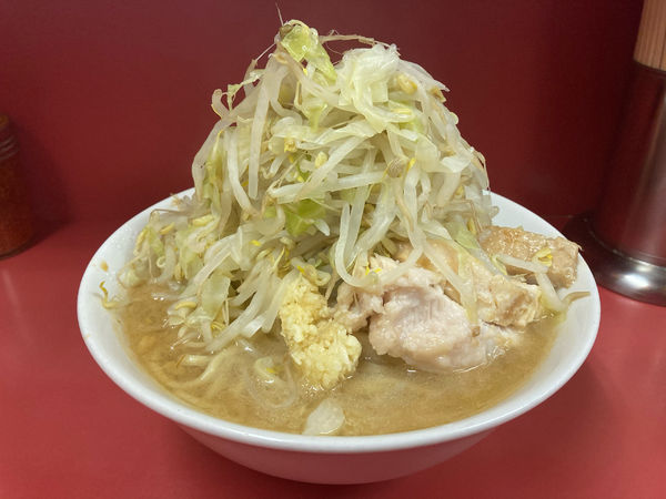 「ラーメン 豚入り」@ラーメン二郎 ひばりヶ丘駅前店の写真