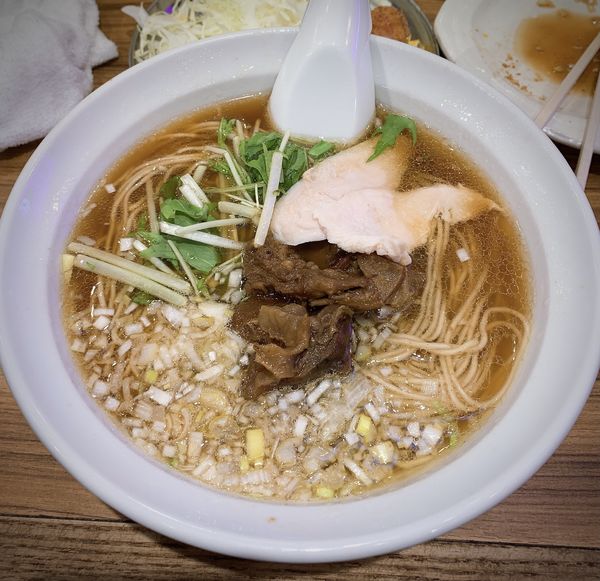 「中華そば　780円＋税」@大衆食堂ゆしまホールの写真