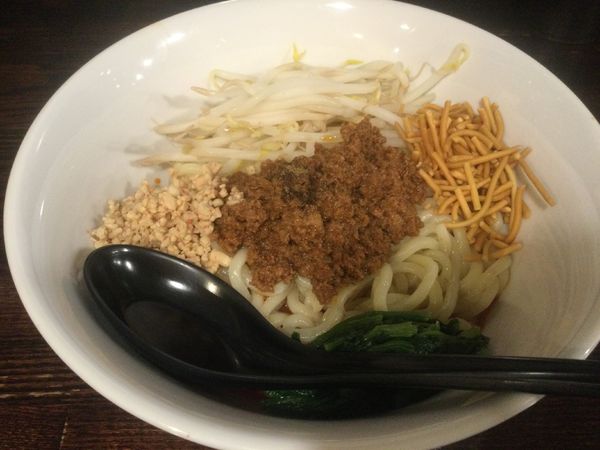 「汁なし担々麺(¥900)」@自家製麺ほうきぼし 神田店の写真