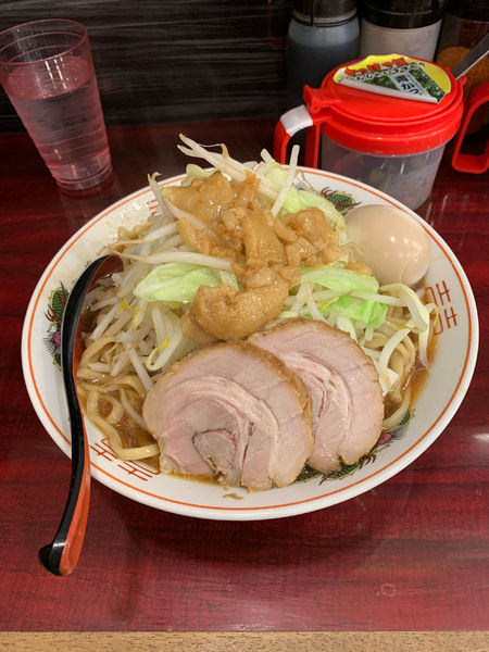 「ラーメン＋味玉」@郎郎郎 明大前店の写真