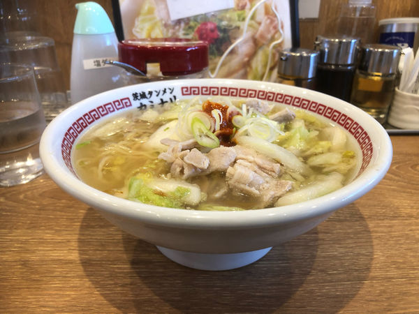 「茨城タンメン」@茨城タンメン カミナリ 我孫子店の写真