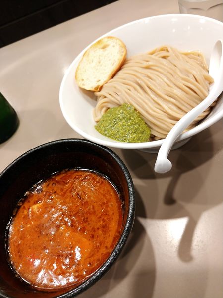 「海老トマトつけ麺」@つけ麺 五ノ神製作所の写真