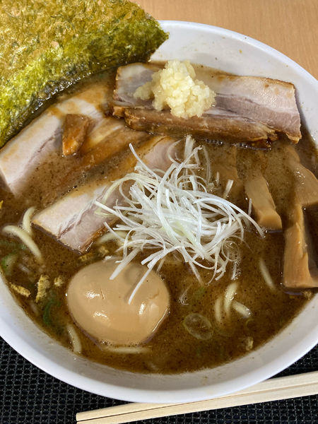 「味玉特製魚介ラーメン」@らーめん麺蔵の写真