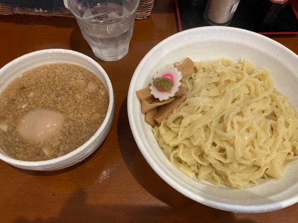 「背脂煮干しつけ麺」@麺処いろ葉の写真