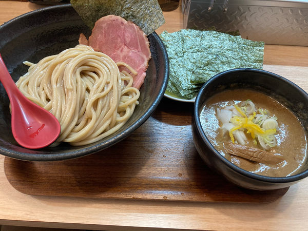 「つけめん並　海苔トッピング」@麺屋きころく 練馬氷川台店の写真