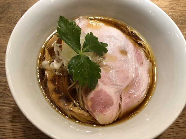 「中華そば」@中華そば 麺壁九年 本店の写真