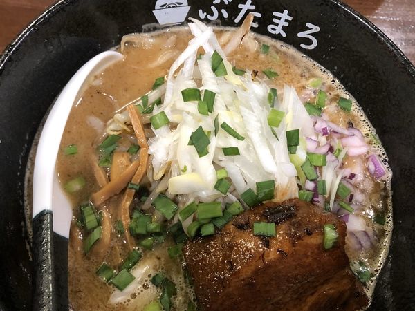 「味噌ラーメン」@らーめんぶたまろの写真