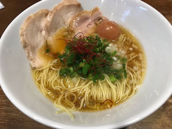「鶏出汁ラーメン醤油@650」@鶏麺 中野屋三代目 川西能勢店の写真