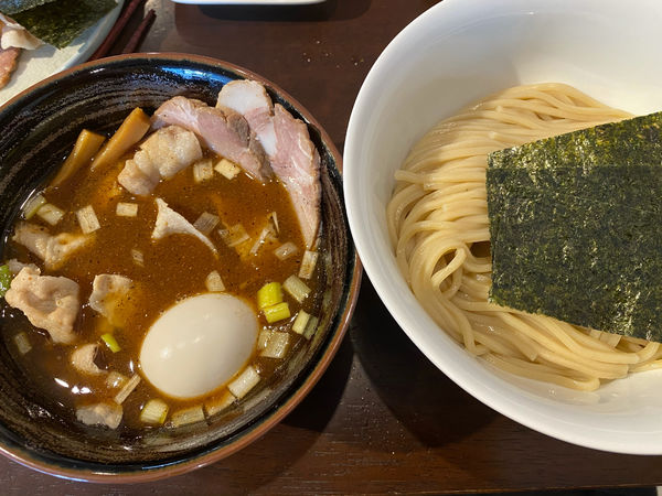 「肉増しつけ麺＋味玉」@つけ麺 麦の香の写真