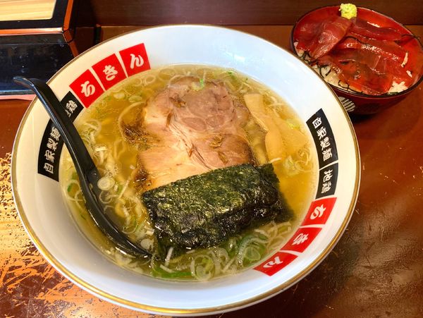 「地鶏らーめん・塩 ７５０円」@地鶏らーめん ちきんの写真