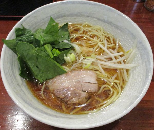 「追い鰹醤油らーめん 750円」@旬麺しろ八の写真