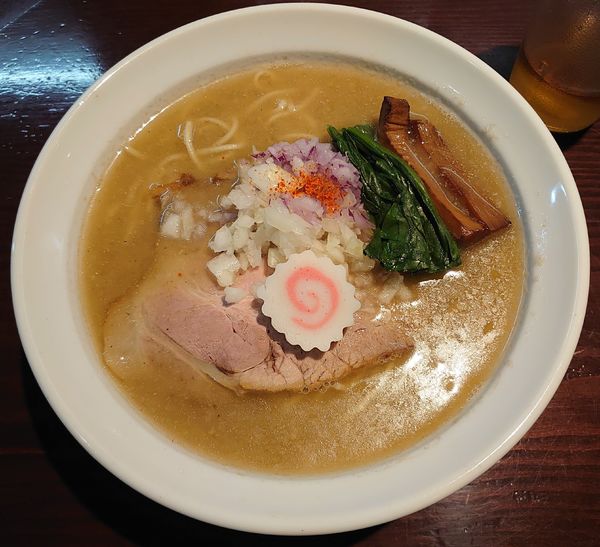 「煮干らーめん(塩、790円)」@らーめん 惠本将裕の写真