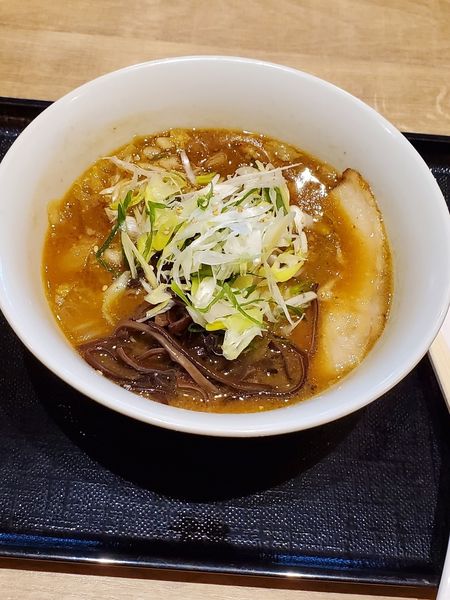 「ハーフらーめん味噌」@富川製麺所 新千歳空港店の写真