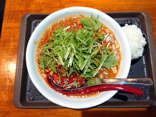 「限定 担々麺」@らーめん 蓮の写真